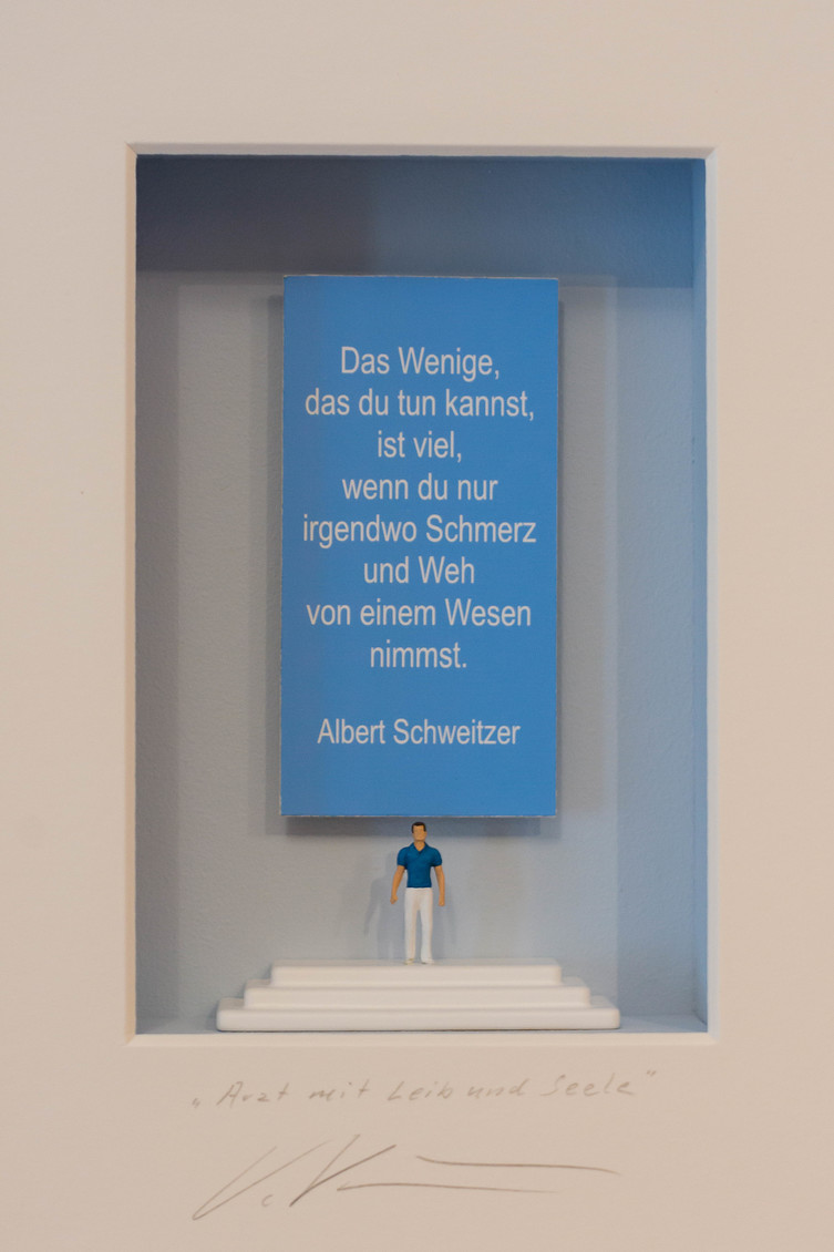 Kunst im Treppenhaus